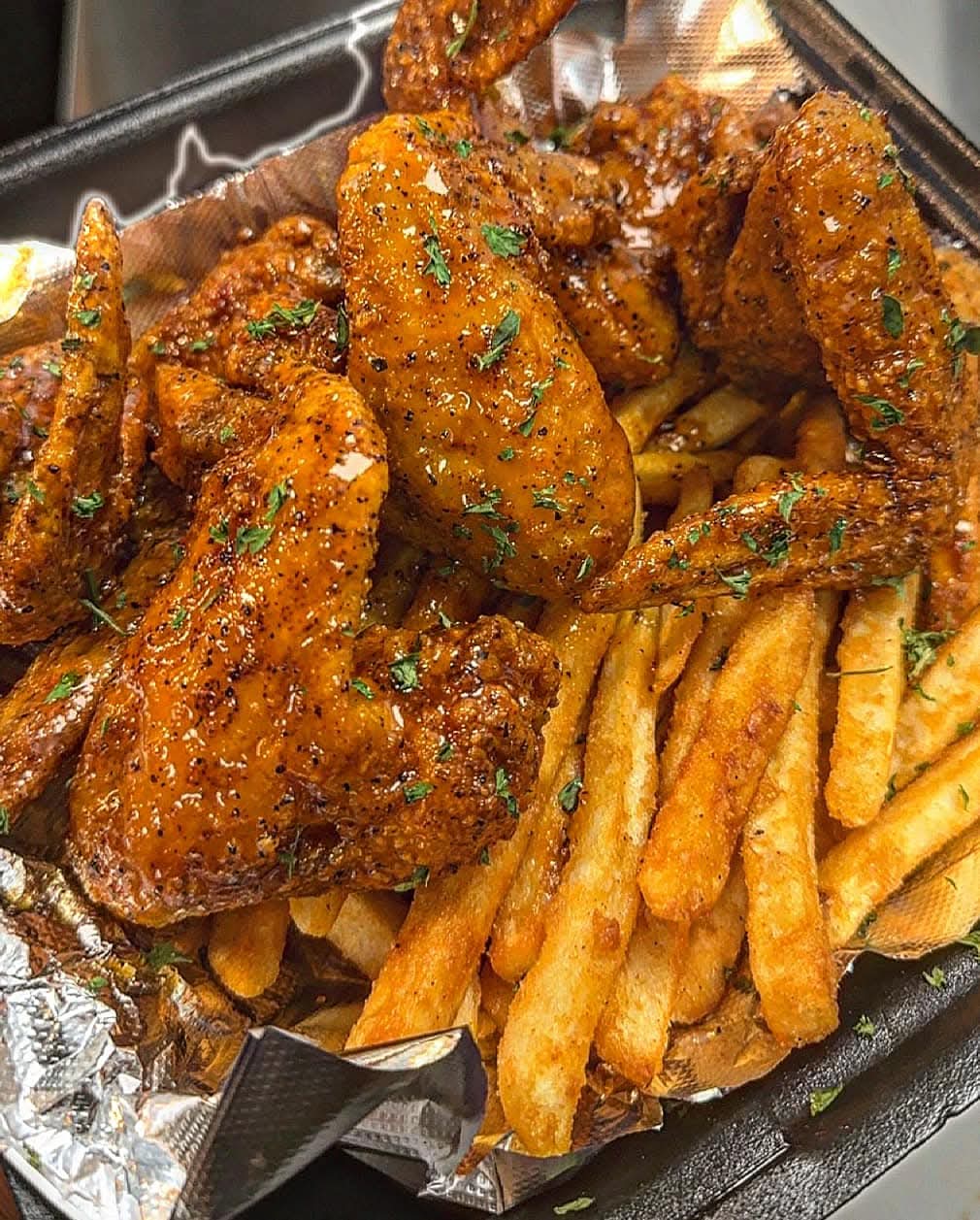 Honey Hot Lemon Pepper Wings